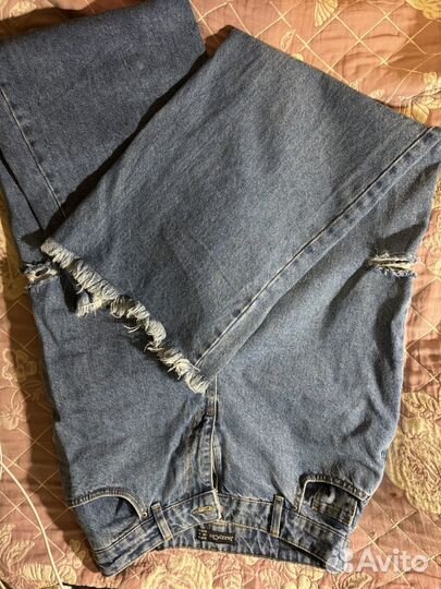 Джинсы женские широкие 46 48