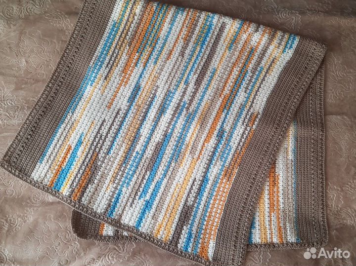 Детские пледики вязаные