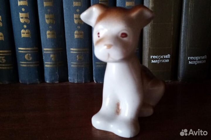 Статуэтка Щенок. СССР Полонский зхк