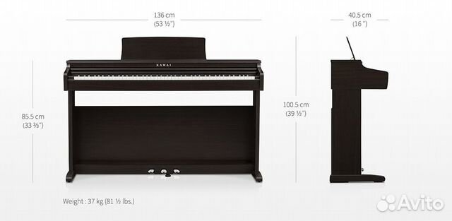 Цифровое фортепиано Kawai KDP120R