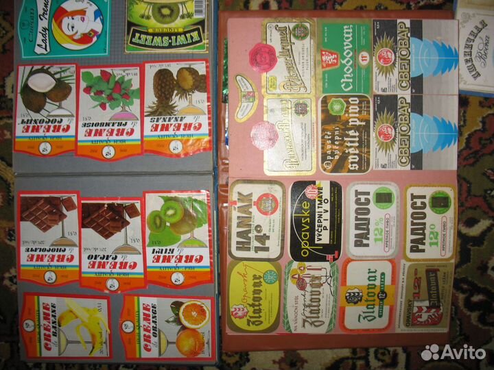 Винные и водочные. Этикетки из СССР. 1800 шт