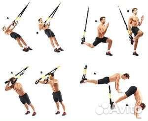 Петли TRX для домашнего спорта