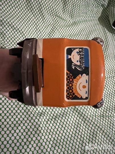 Игрушка автобус СССР стариное железная