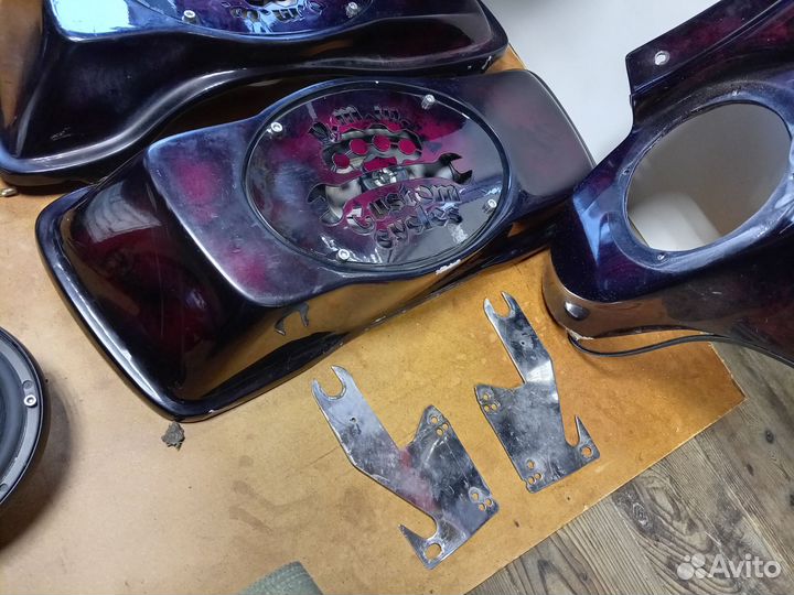 Кофры, бэтвинг, плуг для harley davidson