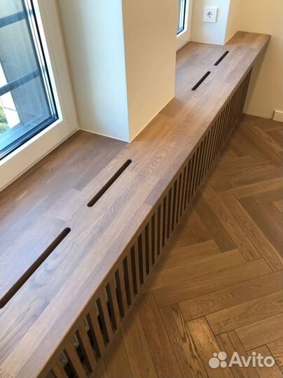 Подоконник из дерева 