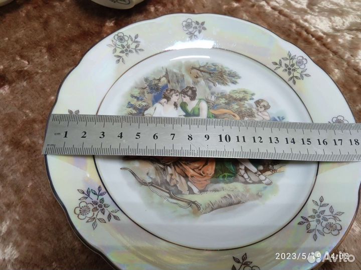 Кофейный сервиз ГДР Мадонна и Волькштад