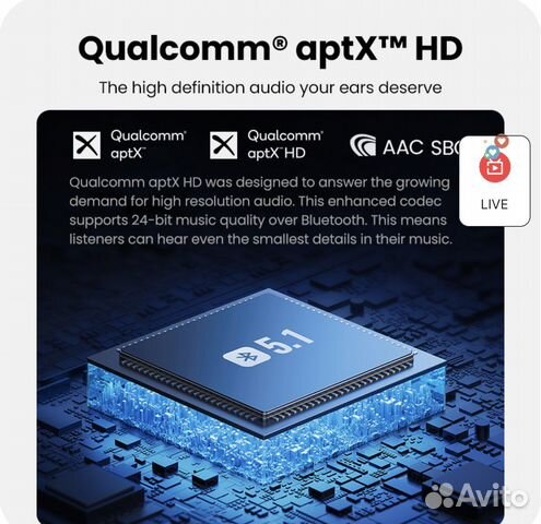 BlueTooth 5.1 Receiver Audio Adapter Ugreen CM106