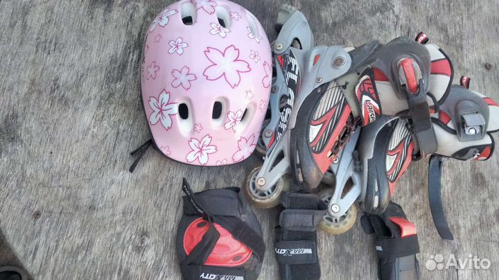 Детские ролики и защита