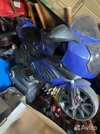 Детский мотоцикл на аккумуляторе бу