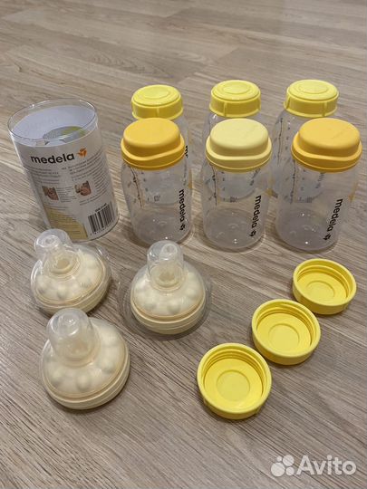 Бутылочка medela и соска calma