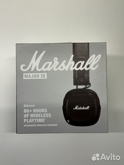 Наушники marshall major 4 black