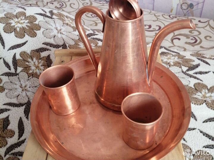 Кувшин для очищения воды медь