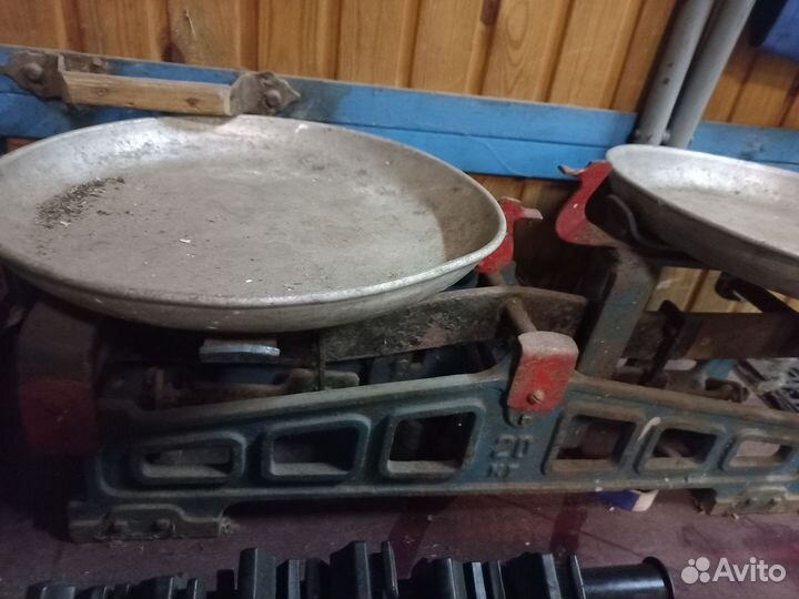 Весы торговые СССР с гирькамм