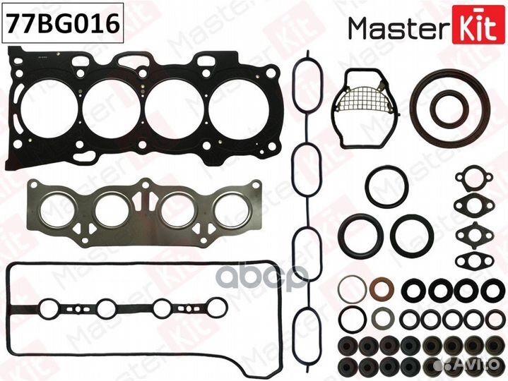 Комплект прокладок 77BG016 MasterKit