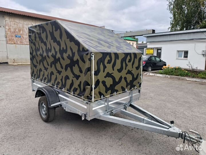 Прицеп 2,5х1,5 с тентом на подрамнике