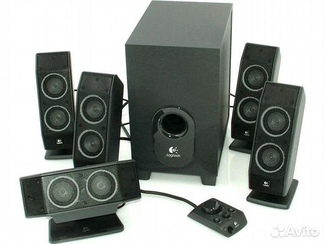 Logitech x540 схема платы Акустическая система Logitech X-540 купить в Астрахани Электроника Авито