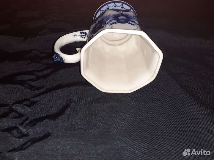 Фарфоор, Гжель,Кружка,кубок,чашка,Россия