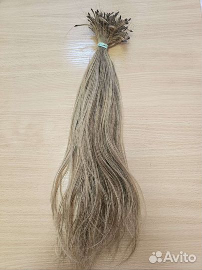 Волосы натуральные для наращивания 430 капсул