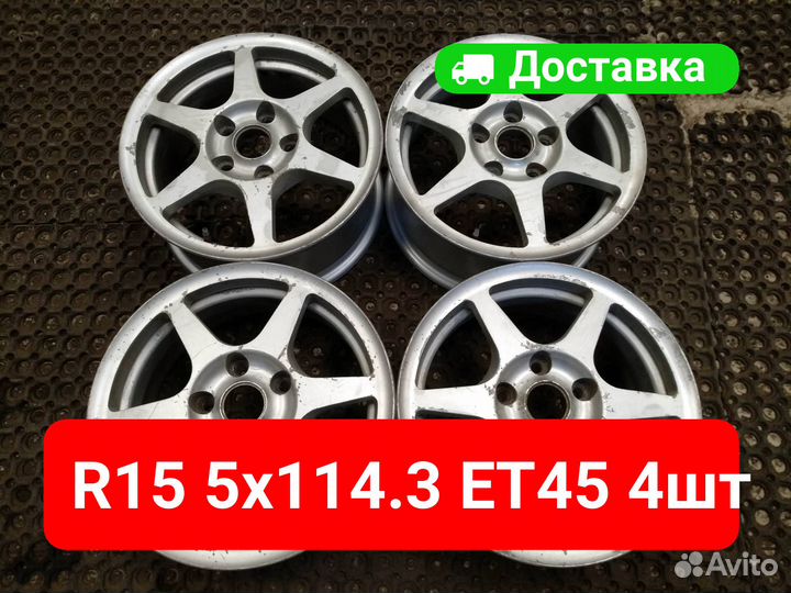 Диски R15 Бкмпо Кованые 5x114.3 zepp boxer 4 шт