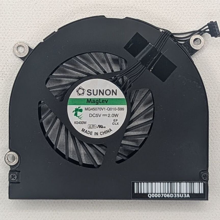 [MG45070V1] Вентилятор Mg45070v1-Q010-S99, Sunon, Apple Macboo