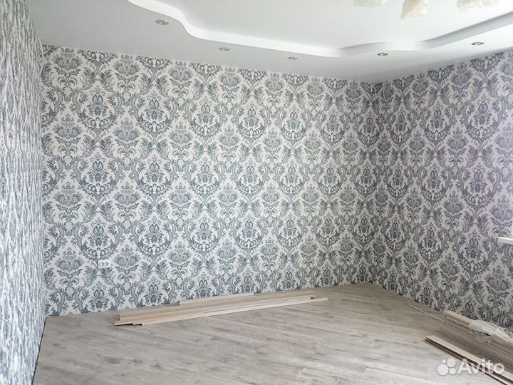 Шпаклевка,обои,покраска