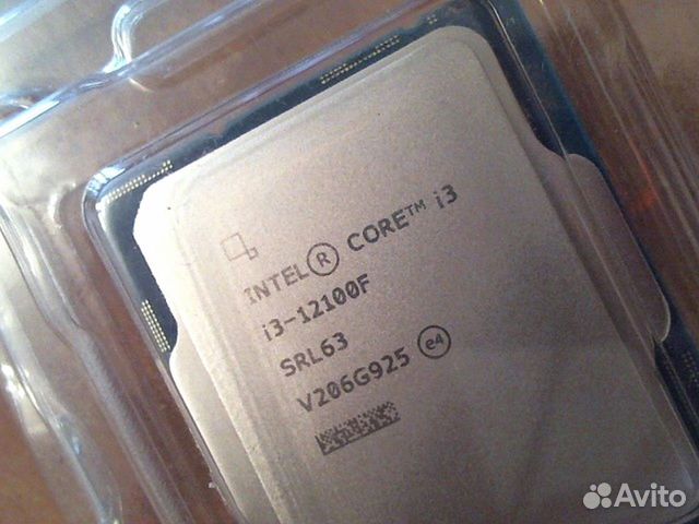 Процессор intel Core i3 12100f oem