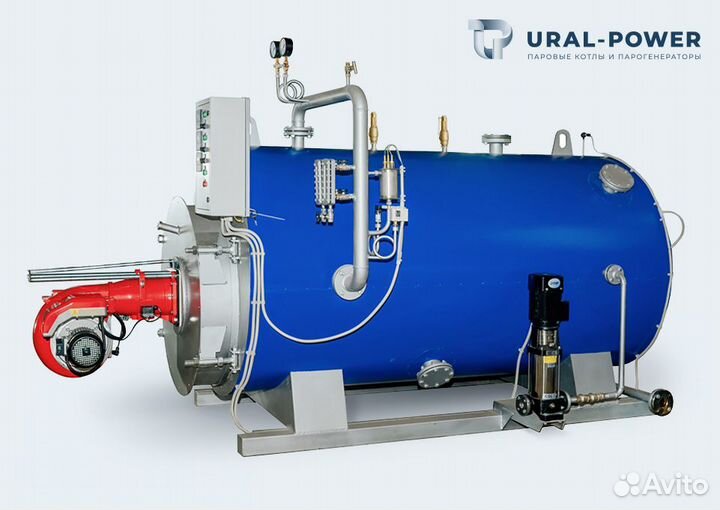 Газовый паровой котел 2500