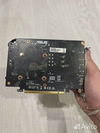Видеокарта asus GeForce GTX 1650 phoenix OC