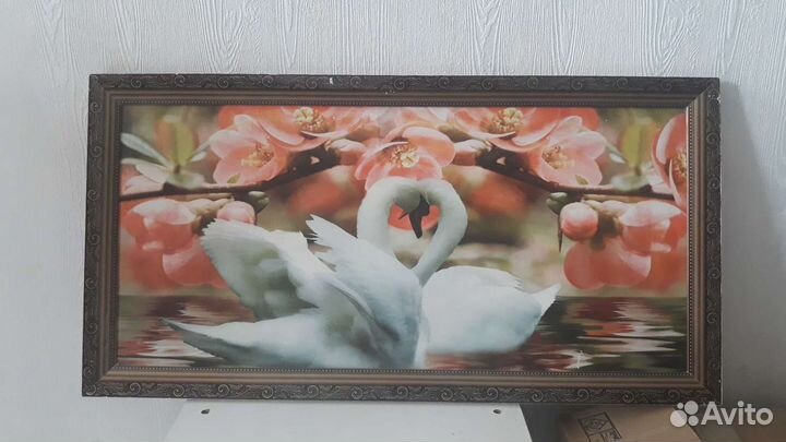 Картина Лебедь