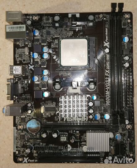 Материнские платы Asrock AM3 + 4G DDR3 + процессор