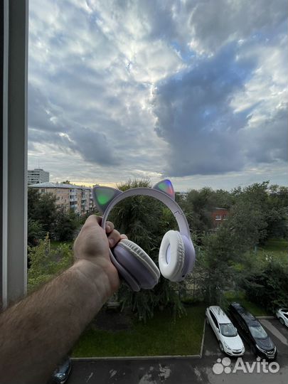 Беспроводные наушники Cat с ушками