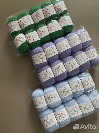 Пряжа оптом Gazzal Baby Cotton (10 мотков)
