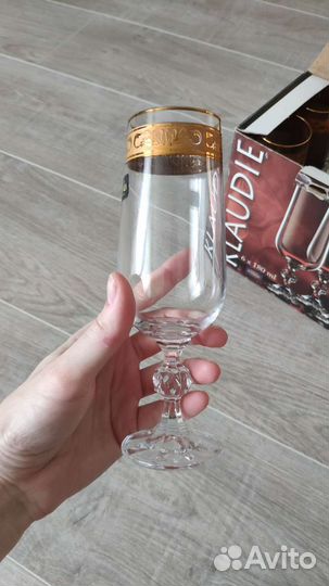 Бокалы для шампанского Bohemia Claudie/Claudia
