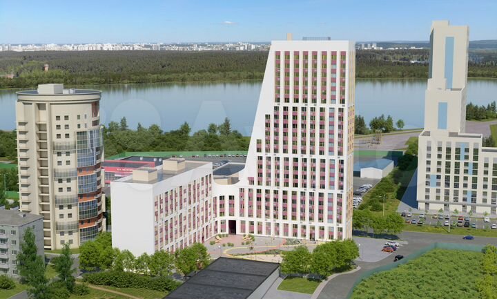 2-к. квартира, 48,5 м², 5/23 эт.