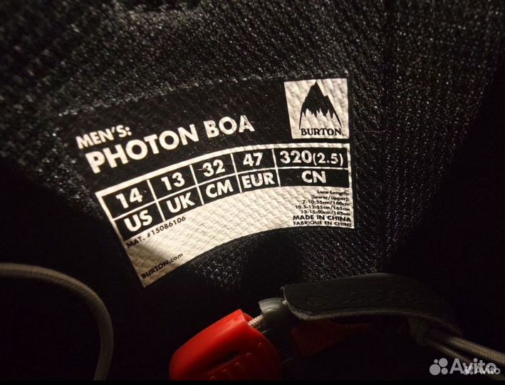 Сноубордические ботинки Burton Photon BOA