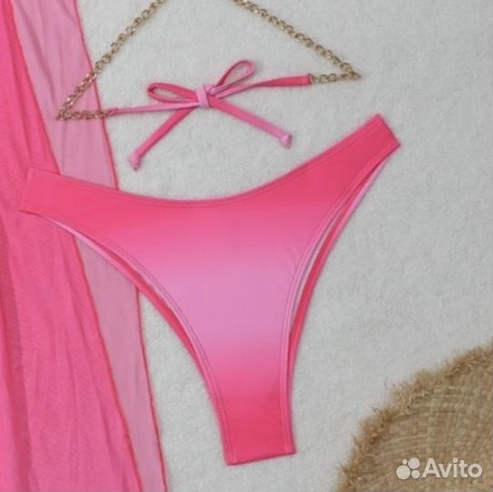 Купальник тройка (только розовый цвет,42/44/46)