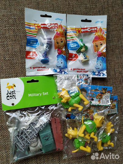 Игрушки разные