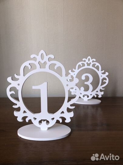 Нумерация столов