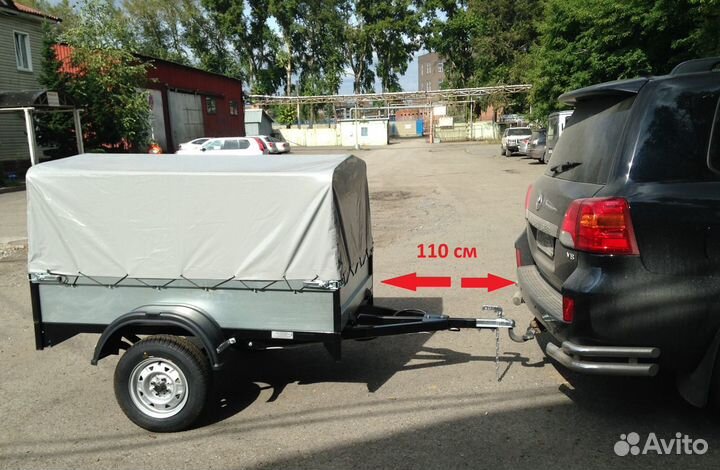 Прицеп легковой к авто 2,0/1,3/380 В/Д тент 700