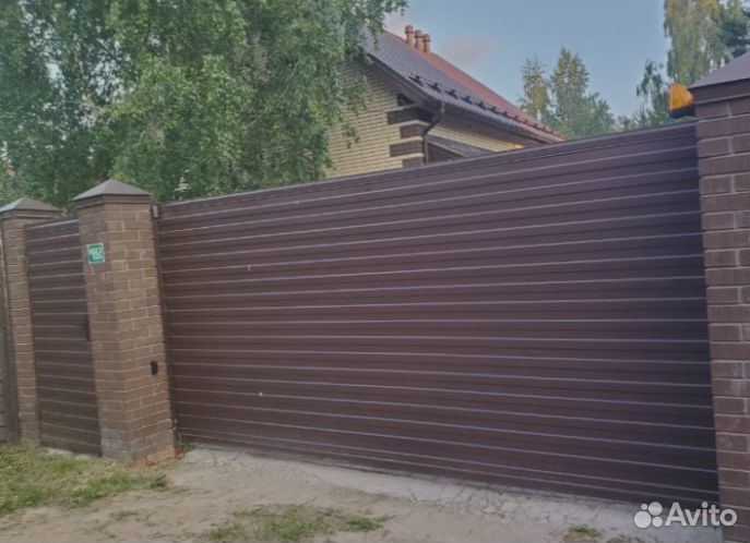 Откатные ворота 