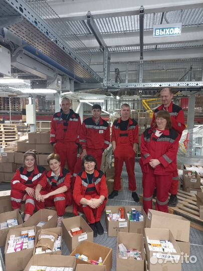 Упаковщик Вахта от 15 смен Проживание + Питание