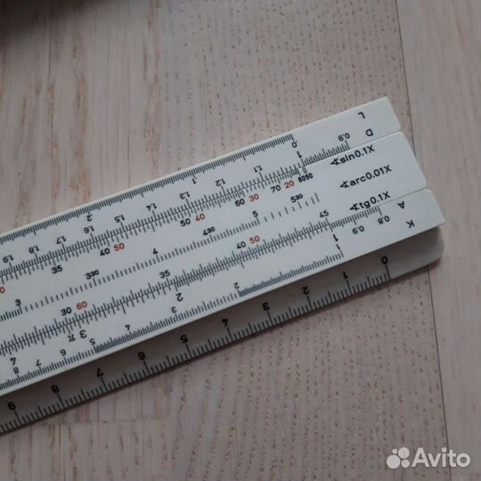 Линейка логарифмическая. СССР