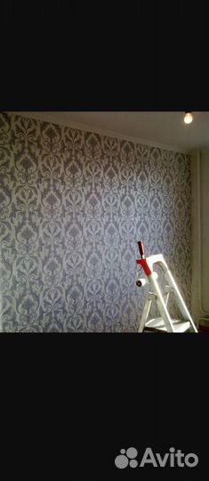 Поклейка обоев
