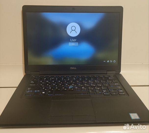 Ноутбук dell latitude 5491 FHD