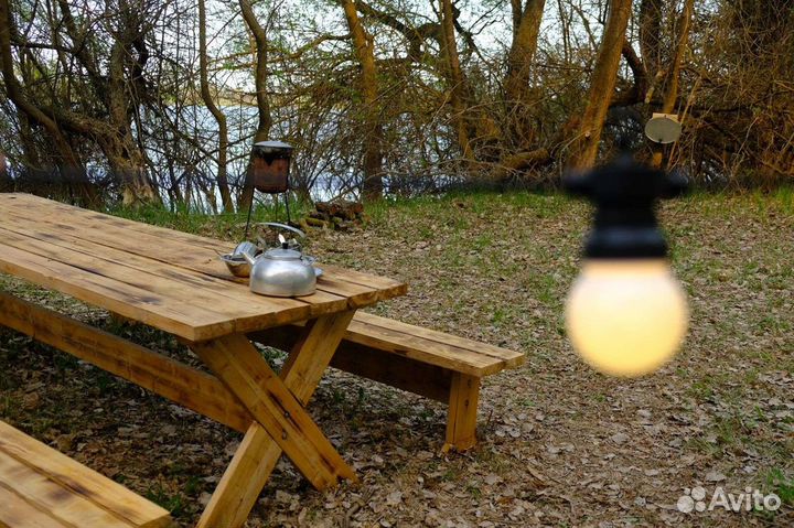 Кемпинг, отдых с палатками, рыбалка