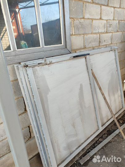 Ворота гаражные бу