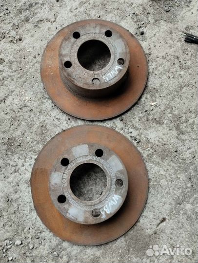 Тормозные диски задние Фольксваген пассат b5