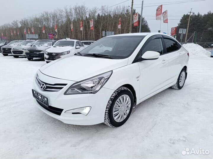 Hyundai Solaris 1.6 МТ, 2015, 208 558 км