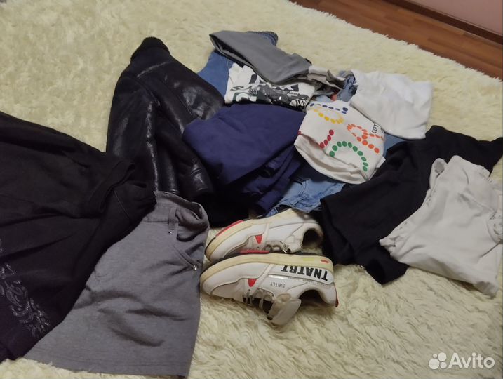 Детские вещи пакетом для девочек 146-152 см