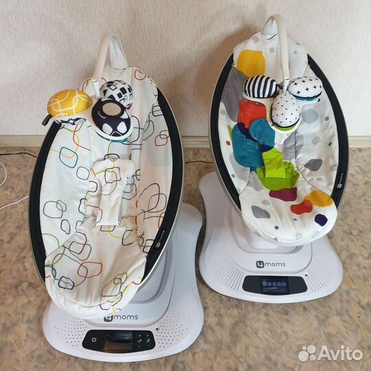Качели шезлонг MamaRoo Мамару 4moms 3.0 и 4.0